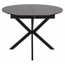 Стол раскладной Signal Gaston Ceramic 100/135 (Grey/Black) Thumb