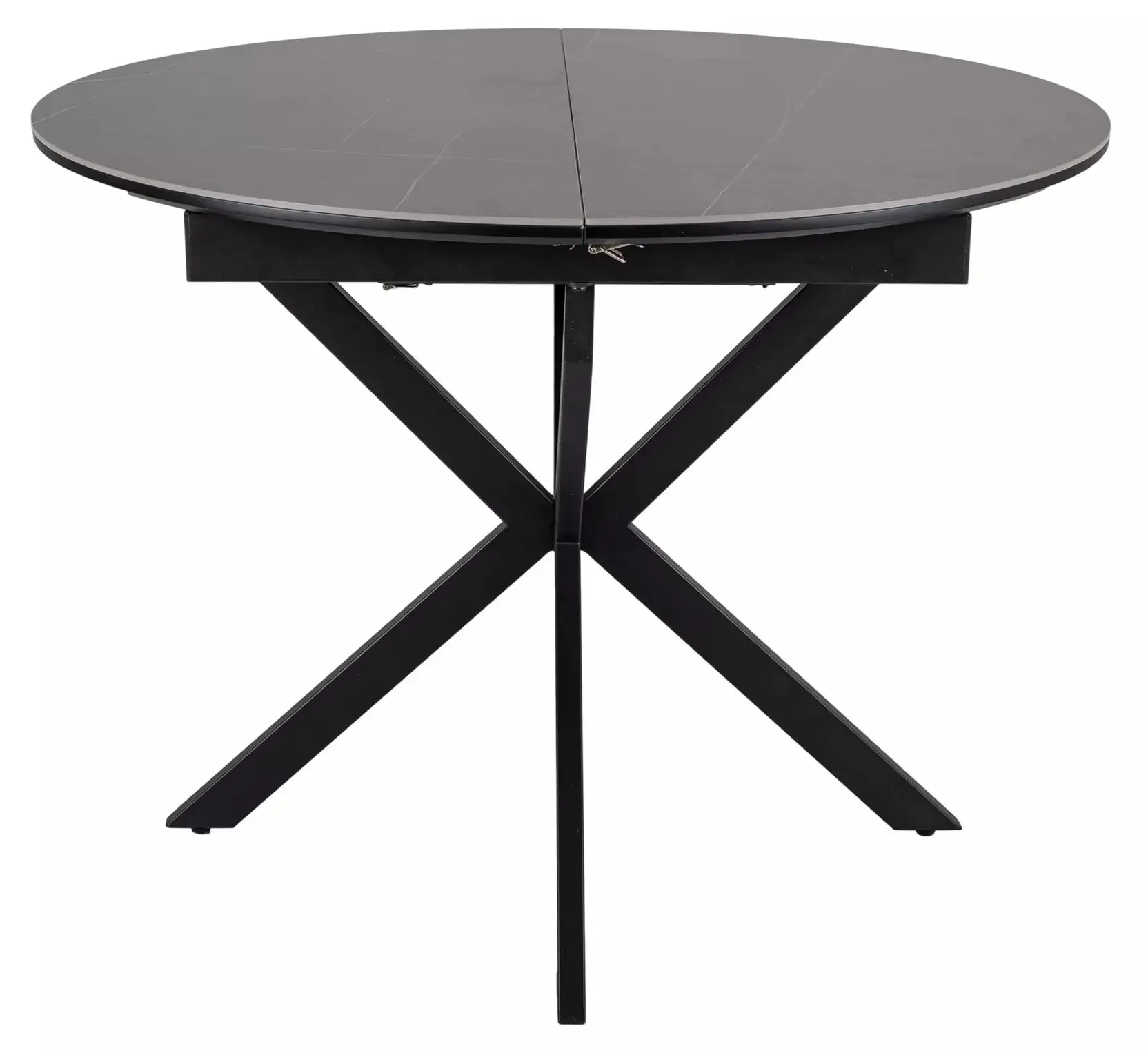 Стол раскладной Signal Gaston Ceramic 100/135 (Grey/Black)