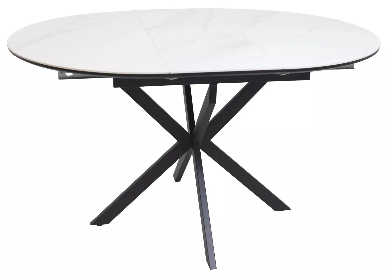 Стол раскладной Signal Gaston Ceramic 100/135 (White/Black)