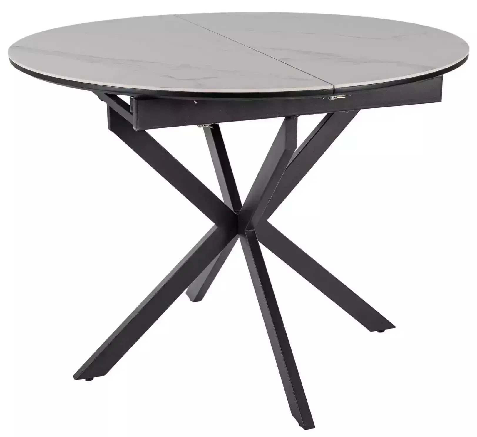 Стол раскладной Signal Gaston Ceramic 100/135 (White/Black)