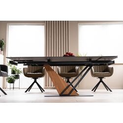 Стол раскладной Signal Genesis 160 (Black/Ash) Thumb