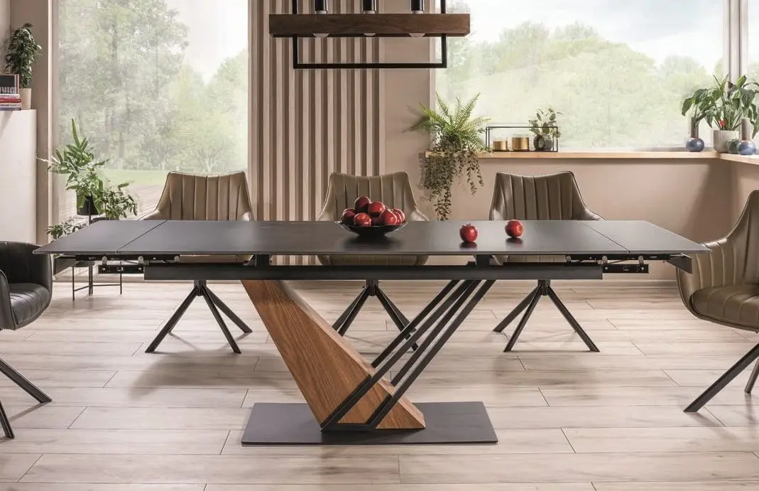 Стол раскладной Signal Genesis 160 (Black/Ash)