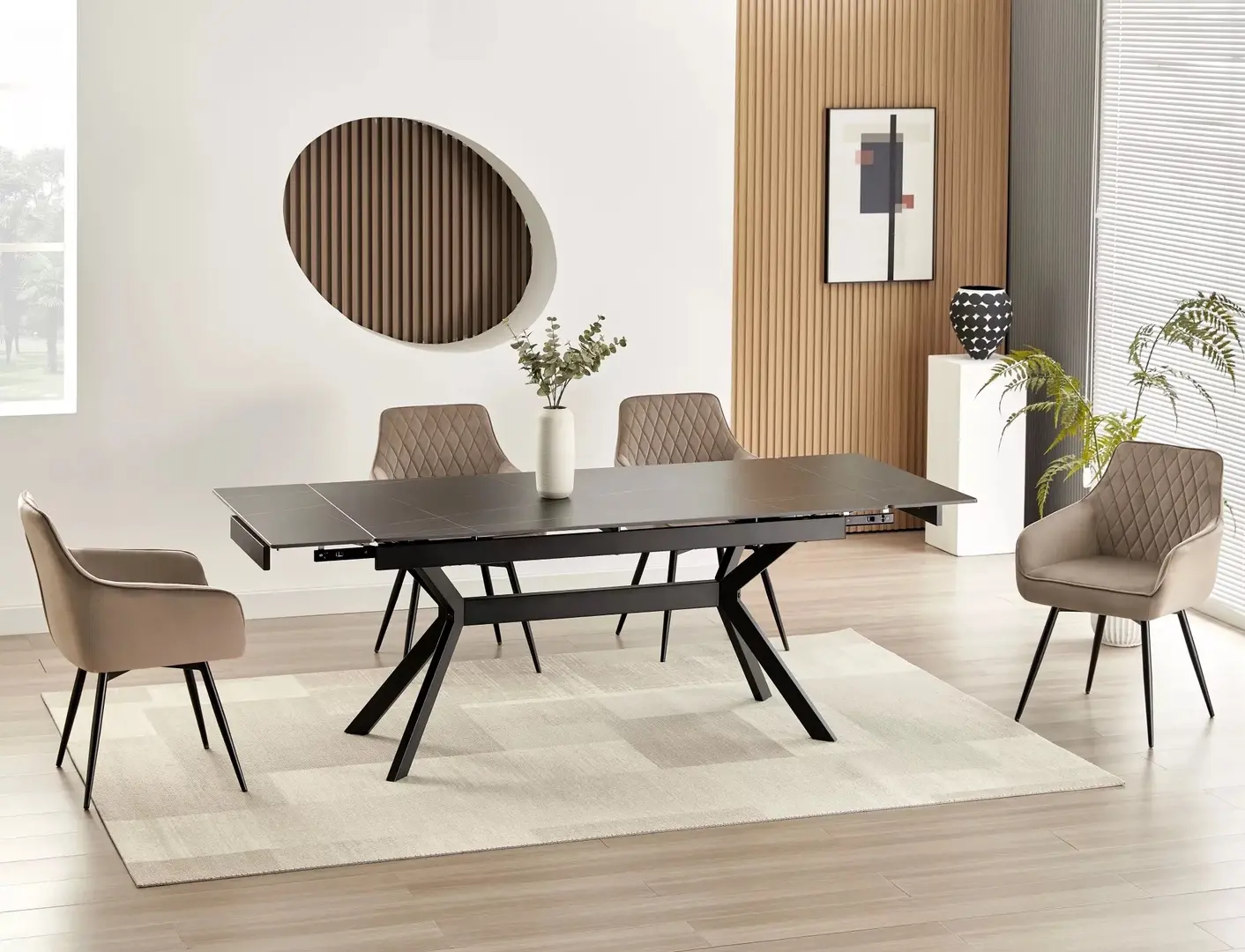 Masa extensibila Signal Imperia 160/220 (Black)