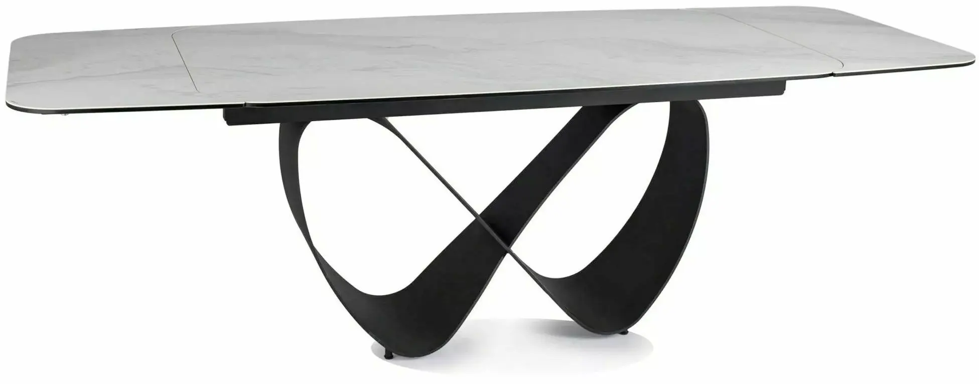Masa extensibila Signal Infinity Ceramic 160 (White/Black)