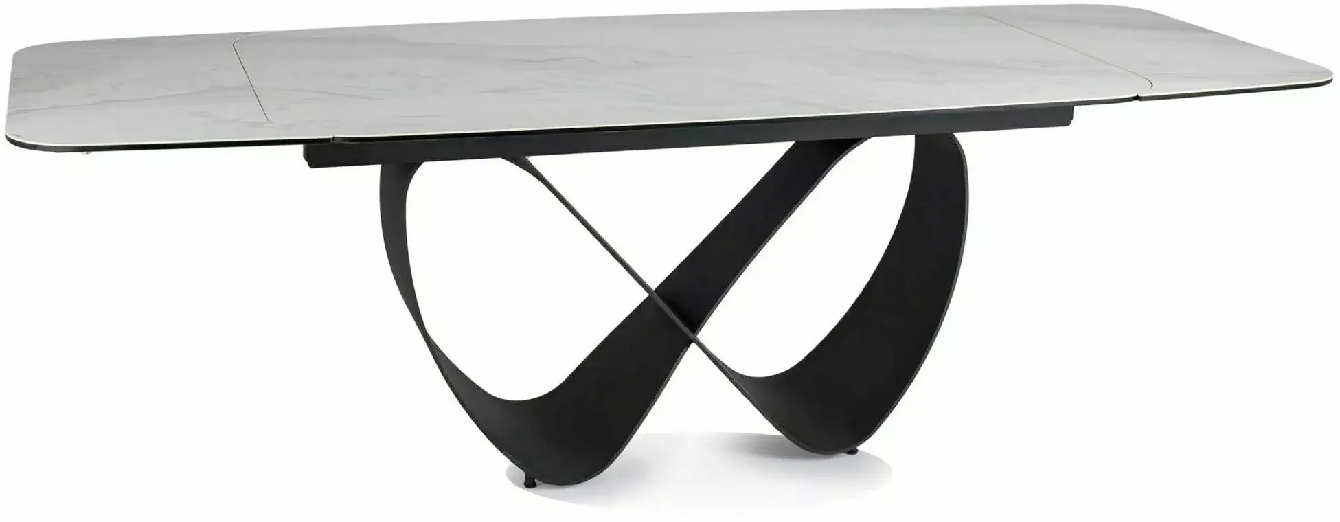 Masa extensibila Signal Infinity Ceramic 160 (White/Black)