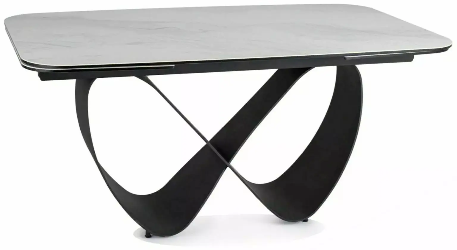 Masa extensibila Signal Infinity Ceramic 160 (White/Black)