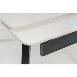 Masa extensibila Signal John 150 (White/Black) Thumb