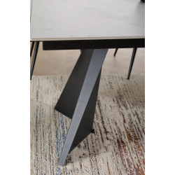 Masa extensibila Signal Laconi 160/220 (White/Black) Thumb