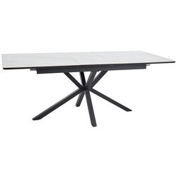 Masa extensibila Signal Logan 160 (White/Black Matt) Thumb