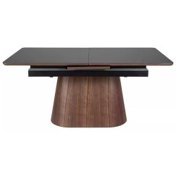 Стол раскладной Signal Monaco 160/200 (Walnut/Black) Thumb