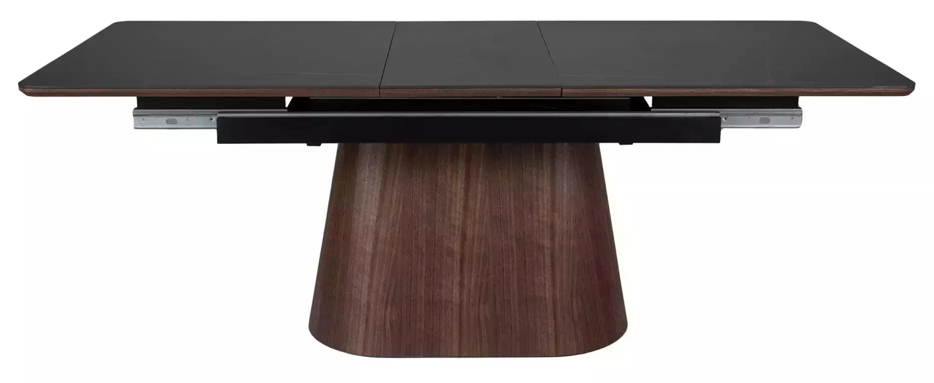 Стол раскладной Signal Monaco 160/200 (Walnut/Black)