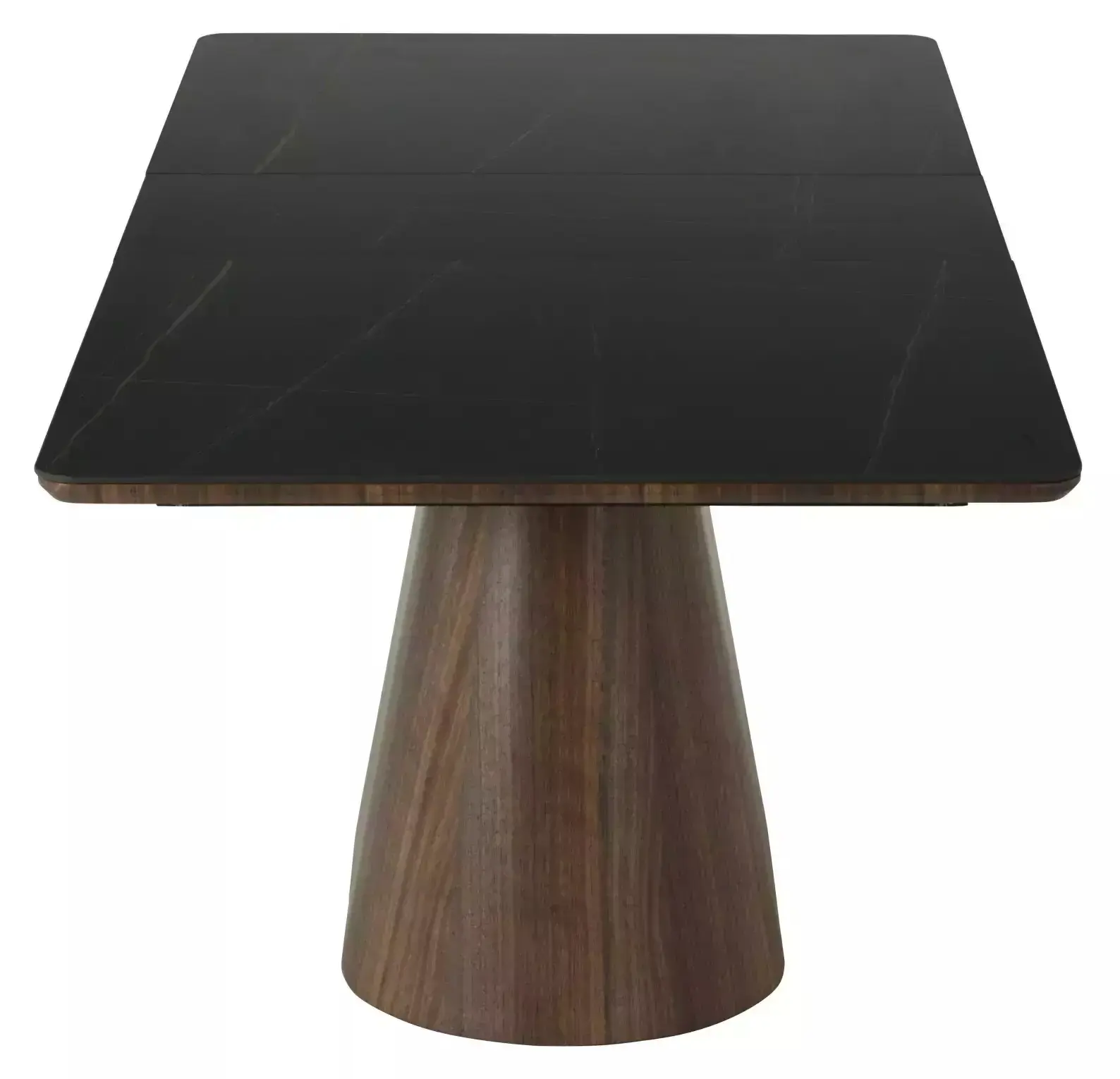 Стол раскладной Signal Monaco 160/200 (Walnut/Black)