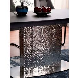 Masa extensibila Signal Moncler Ceramic 160 (Black Matt/Inox) Thumb