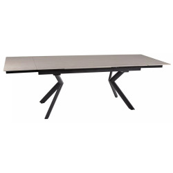 Masa extensibila Signal Norton 160/240 (Travertine Beige/Black) Thumb