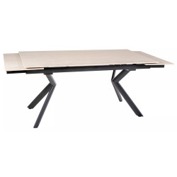 Masa extensibila Signal Norton 160/240 (Travertine Beige/Black) Thumb