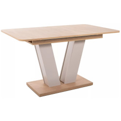 Masa extensibila Signal Platon 136/176 (Cremona Oak/Cashmere) Thumb