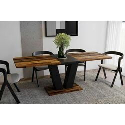 Стол раскладной Signal Platon 136 (Old Wood/Matera)