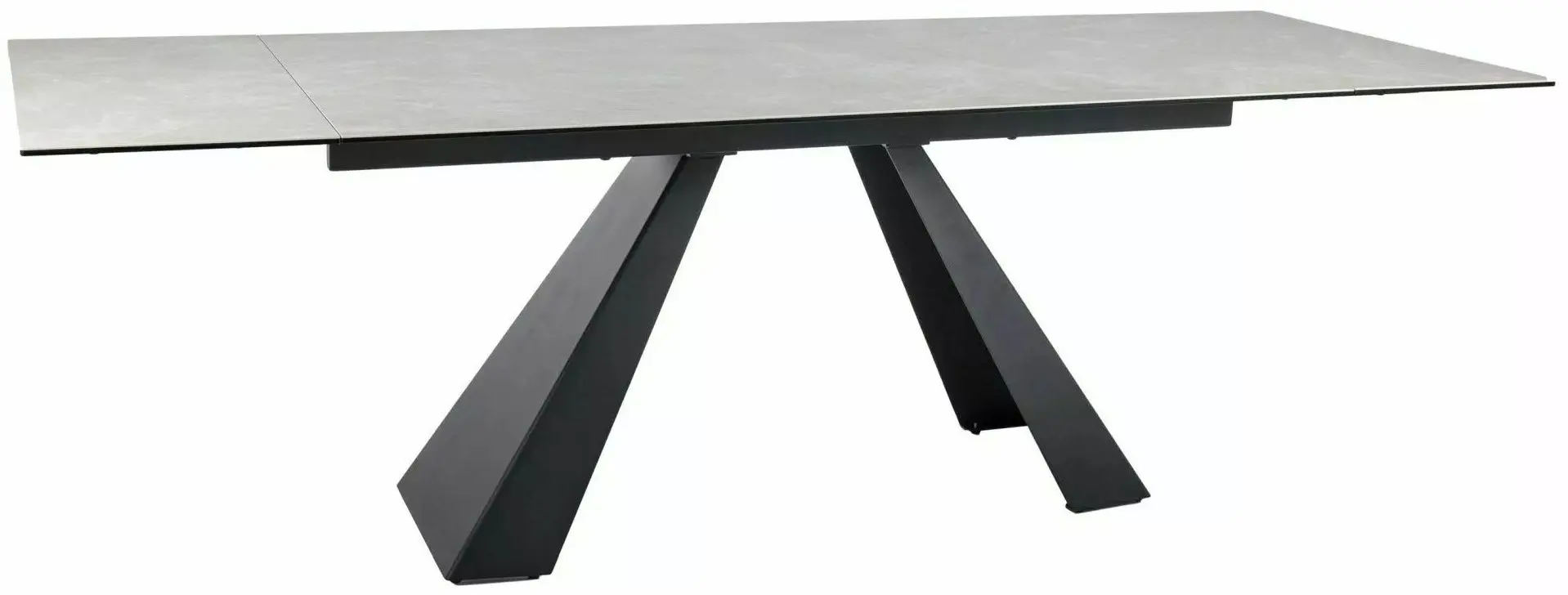 Masa extensibila Signal Salvadore Ceramic 160 (Diamond Cream/Black Matt)