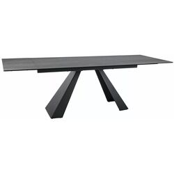 Masa extensibila Signal Salvadore Ceramic 160 (Light Grey/Black Matt) Thumb