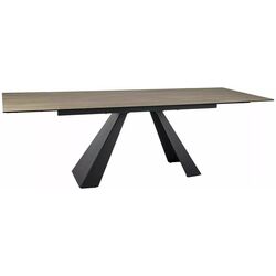 Masa extensibila Signal Salvadore Sabbia Ceramic (Light Brown/Black Matt) Thumb