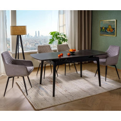 Masa extensibila Signal Sento 120/180 (Black)