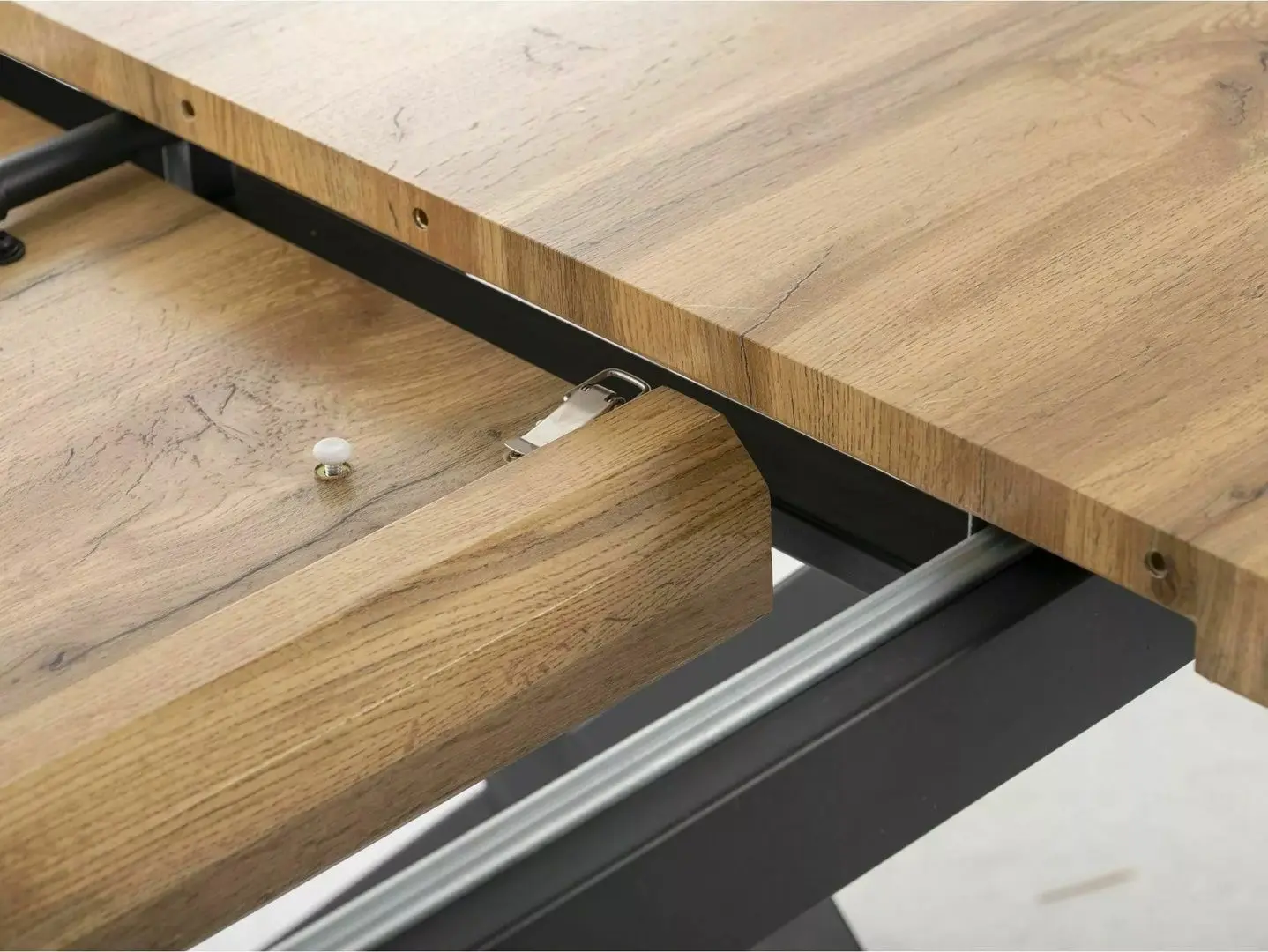 Стол раскладной Signal Umberto II (Artisan Oak/Black)