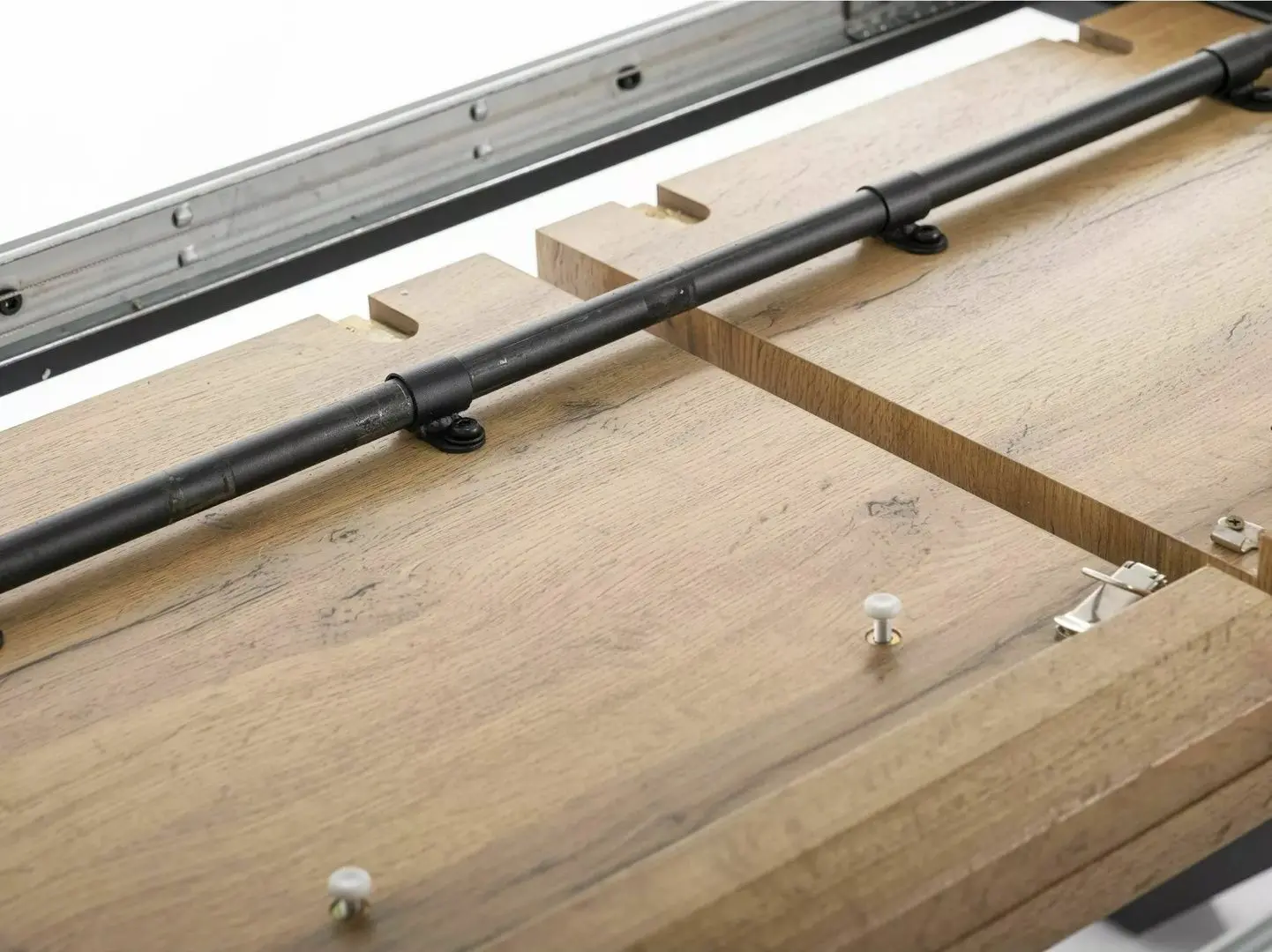 Стол раскладной Signal Umberto II (Artisan Oak/Black)