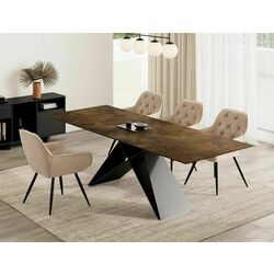 Masa extensibila Signal Westin Ceramic 160 (Brown/Black Matt)