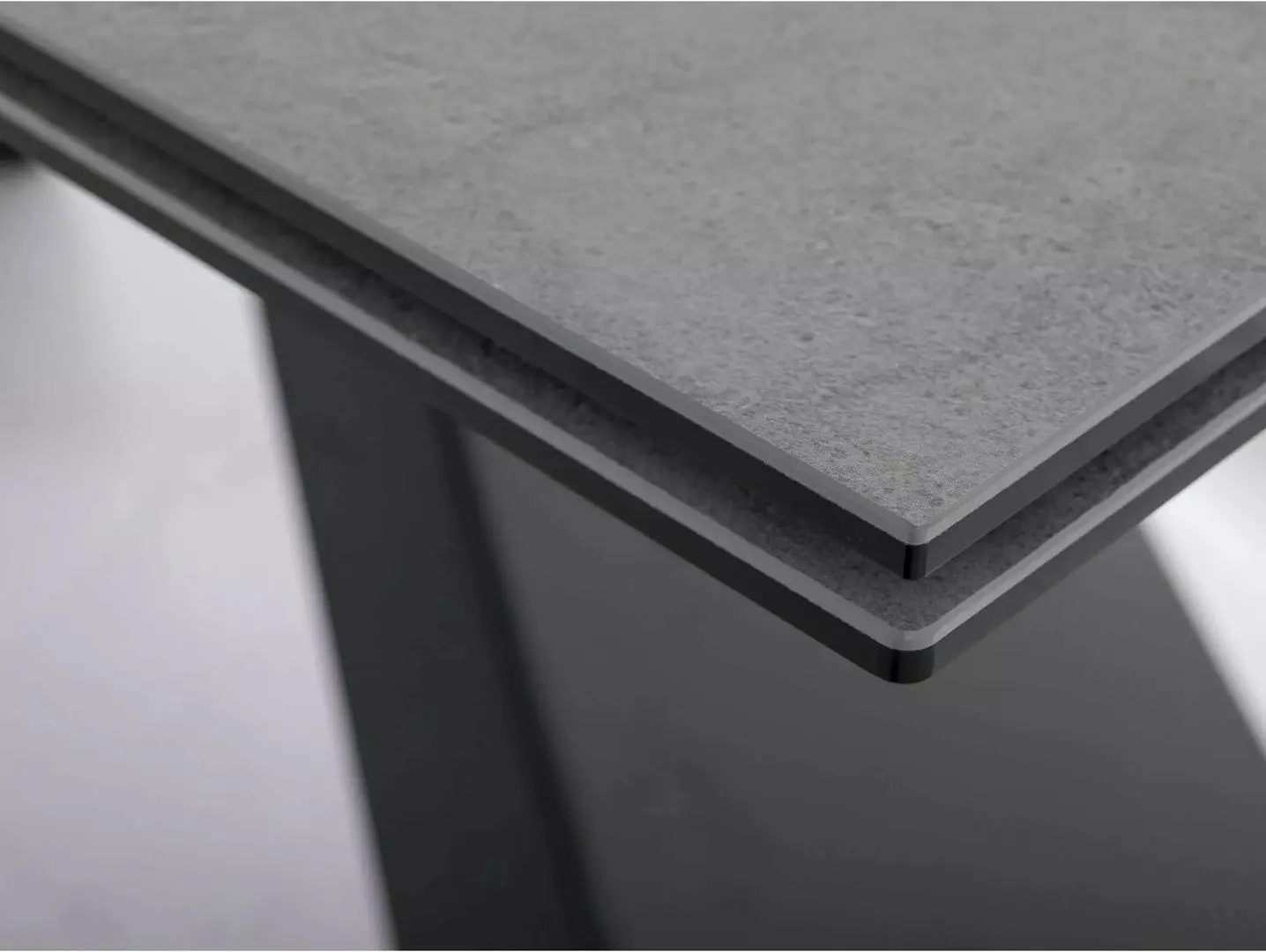 Masa extensibila Signal Westin Ceramic 160 (Grey Savoia/Black Matt)