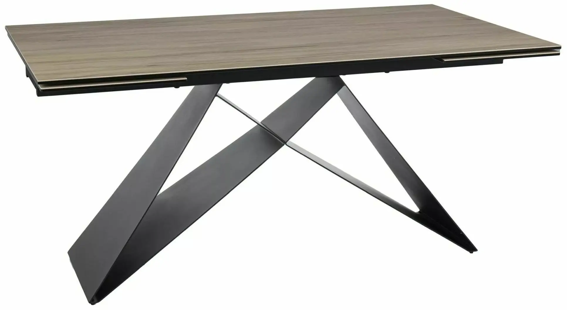 Masa extensibila Signal Westin Sabbia Ceramic 160 (Light Brown/Black Matt)