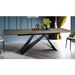 Masa extensibila Signal Westin Sabbia Ceramic 160 (Light Brown/Black Matt)