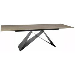 Masa extensibila Signal Westin Sabbia Ceramic 160 (Light Brown/Black Matt) Thumb