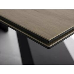 Masa extensibila Signal Westin Sabbia Ceramic 160 (Light Brown/Black Matt) Thumb