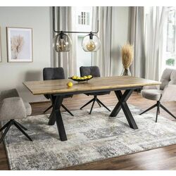 Masa extensibila Signal Xaviero II (Artisan Oak/Black)