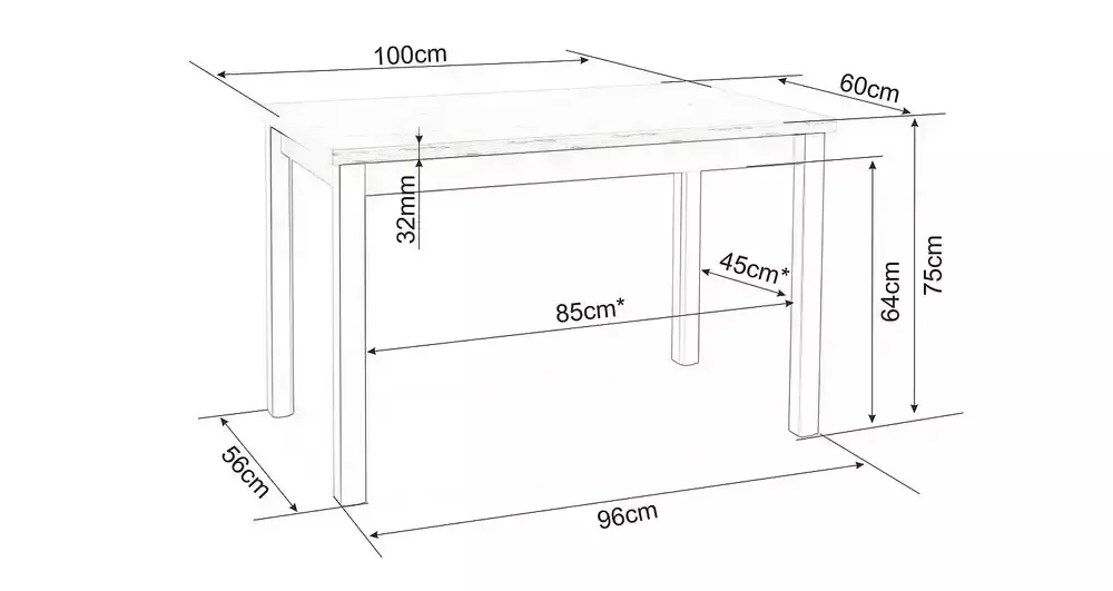 Стол Signal Adam 100 (Cashmere/Cremona Torro Oak) - 6