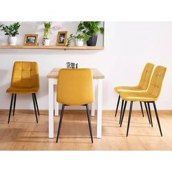 Masa Signal Adam 68x120 (Lancelot Oak/White Matt) Thumb