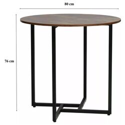 Masa Signal Alto II FI80 (Rustic Brown/Black Matt) Thumb