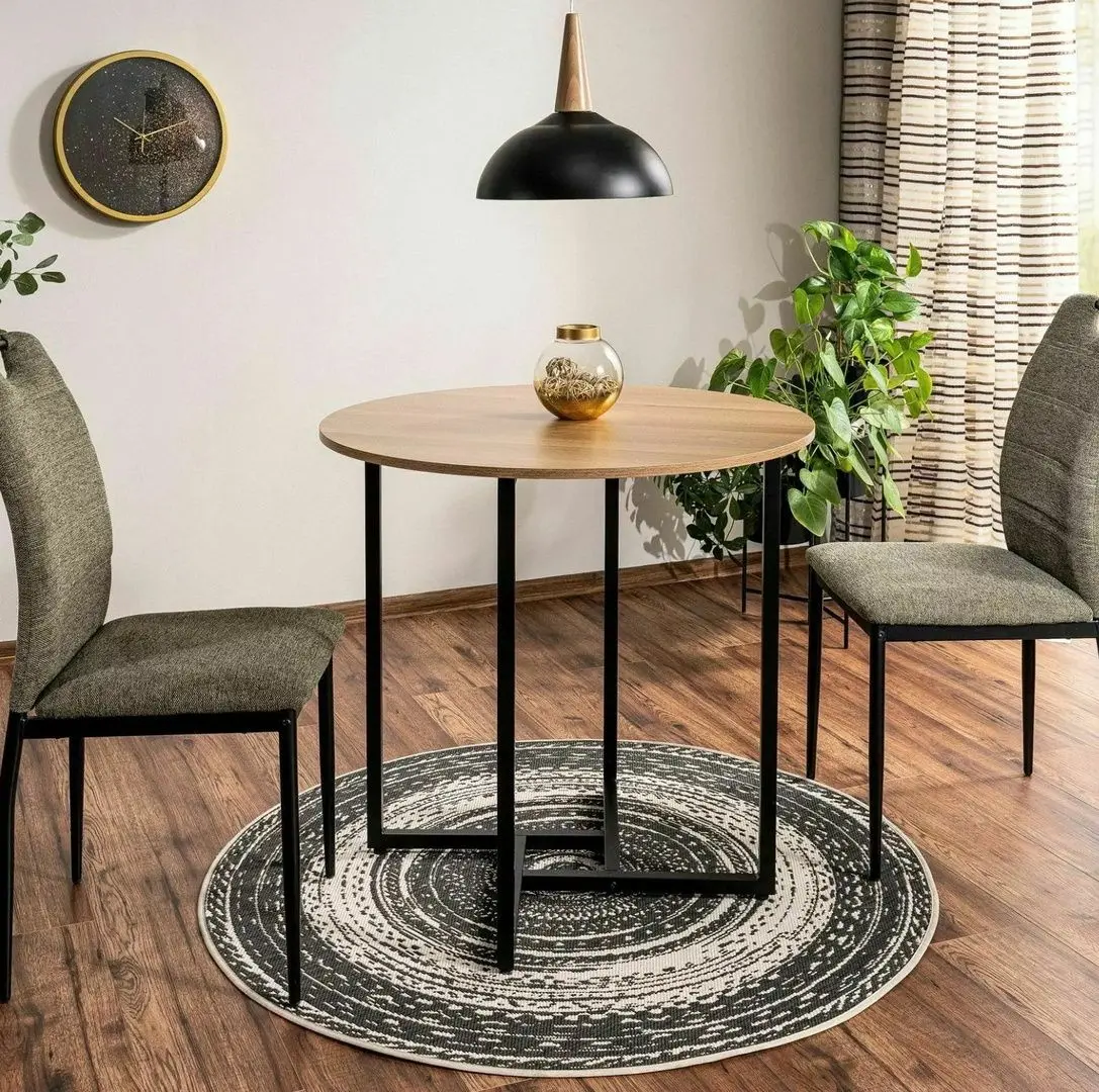 Masa Signal Alto II (Oak/Black Matt)