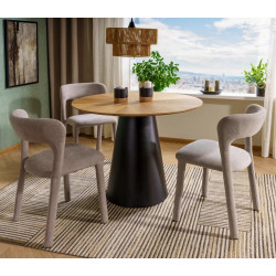 Masa Signal Angel 120 (Oak/Black)