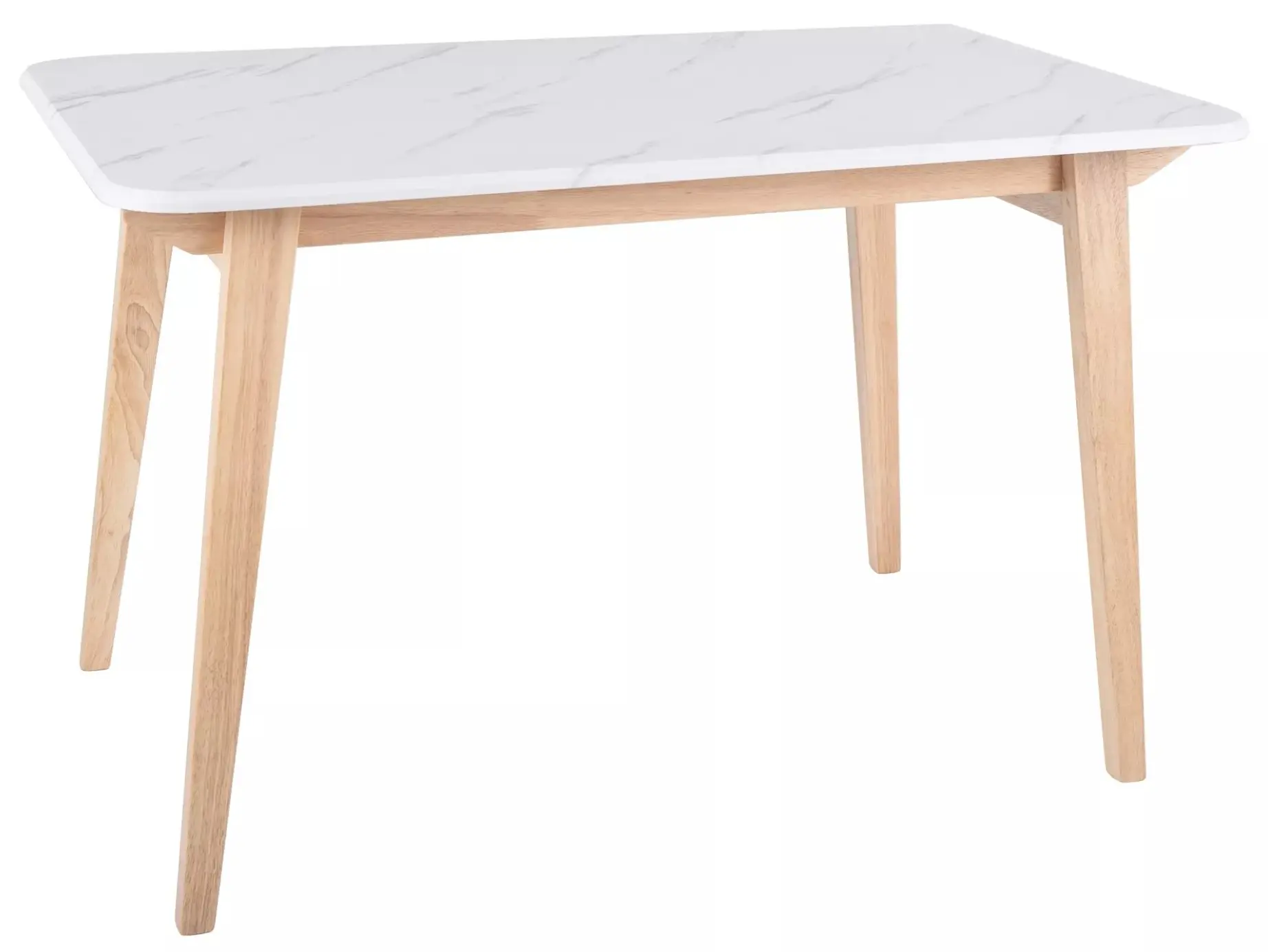 Masa Signal Marcus (White Marble/Oak)