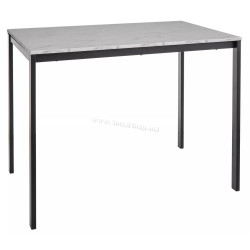 Masa Signal Mario (White Marble/Black)