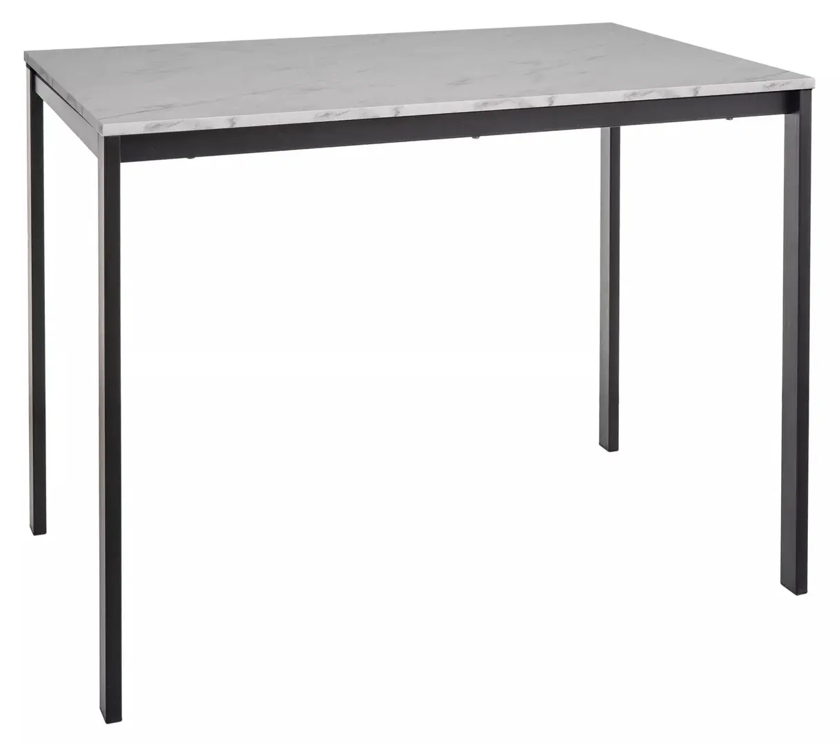Стол Signal Mario (White Marble/Black)