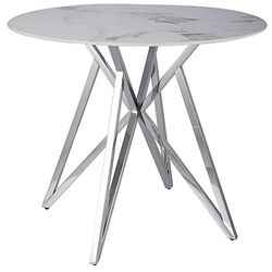 Masa Signal Murano 90 (White/Chrome) Thumb