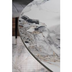 Masa Signal Murano 90 (White/Chrome) Thumb