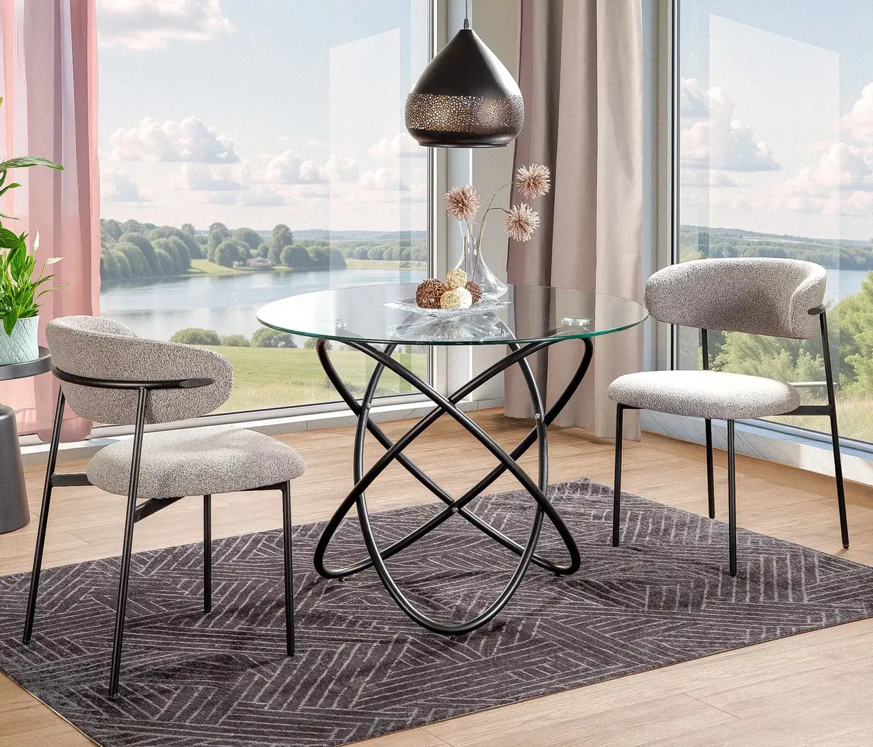 Scaun Signal Orbit 100 (Black/Transparent)