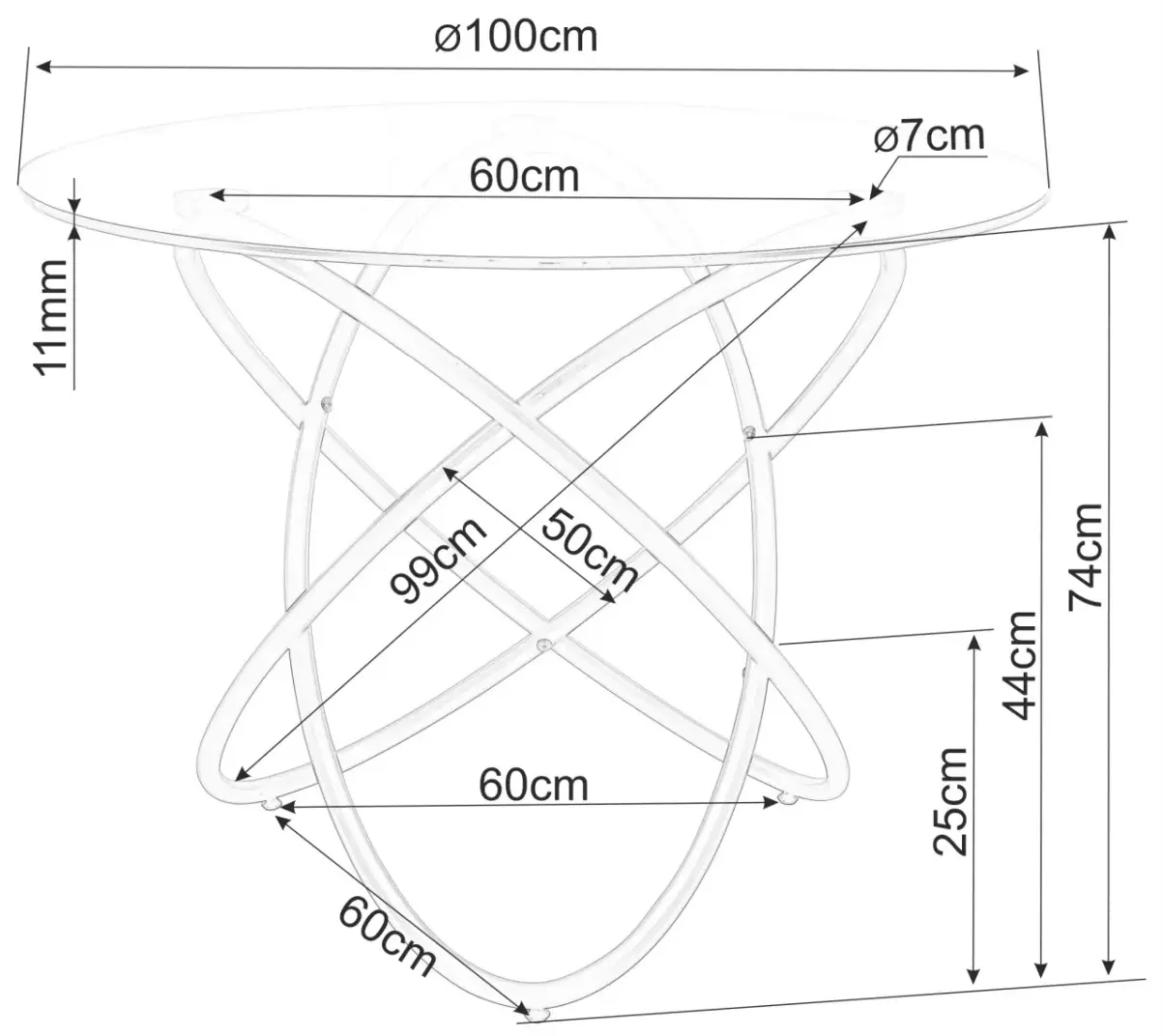 Masa Signal Orbit 100 (Gold/Transparent)