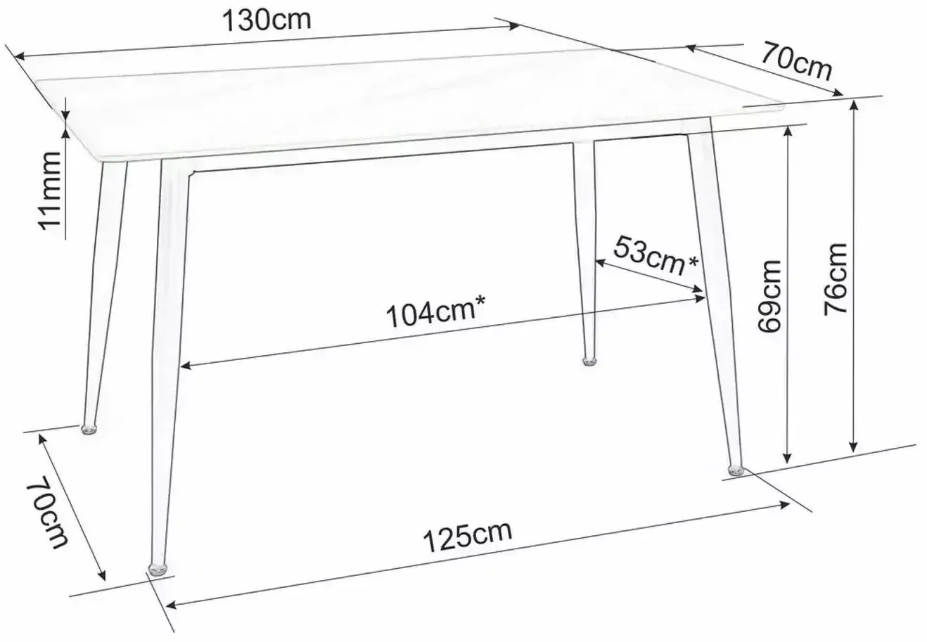 Masa Signal Rion 130 (Grey Gloss/Black)