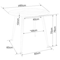 Masa Signal Rion 90 (Black) Thumb
