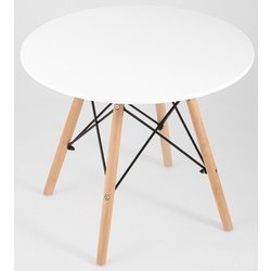 Masa Sunrise T-01 (White/Beech) Thumb