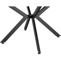 Стол раскладной Tempo Kondela Abero Tip 1 100/140x75 (Light Oak/Black) Thumb